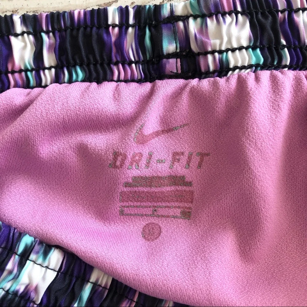 *3/$20* NIKE Dri-Fit Abstract Watercolor Animal Print Tempo Shorts S